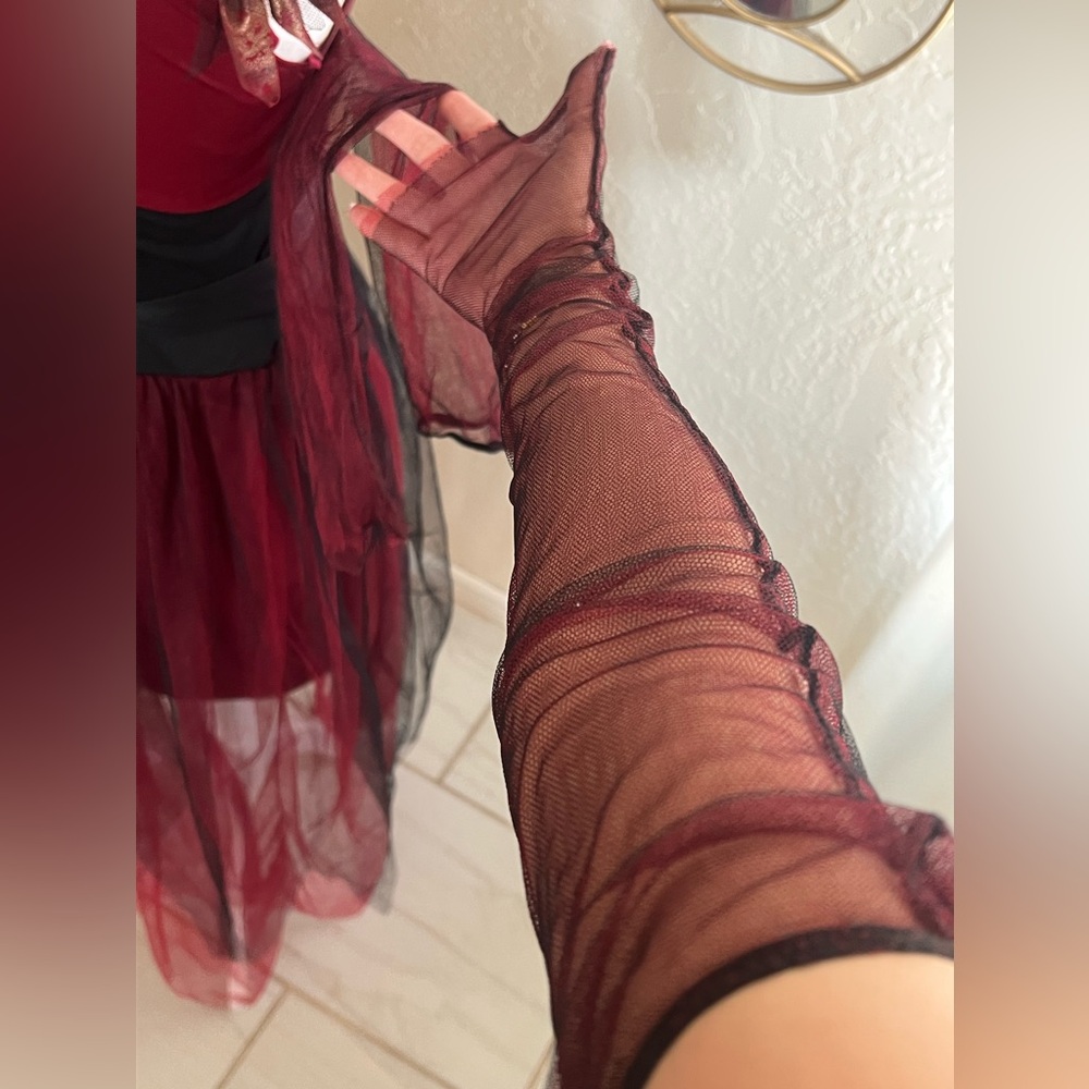 WOMENS CHARMING DEVIL COSTUME - Picture 10 of 10